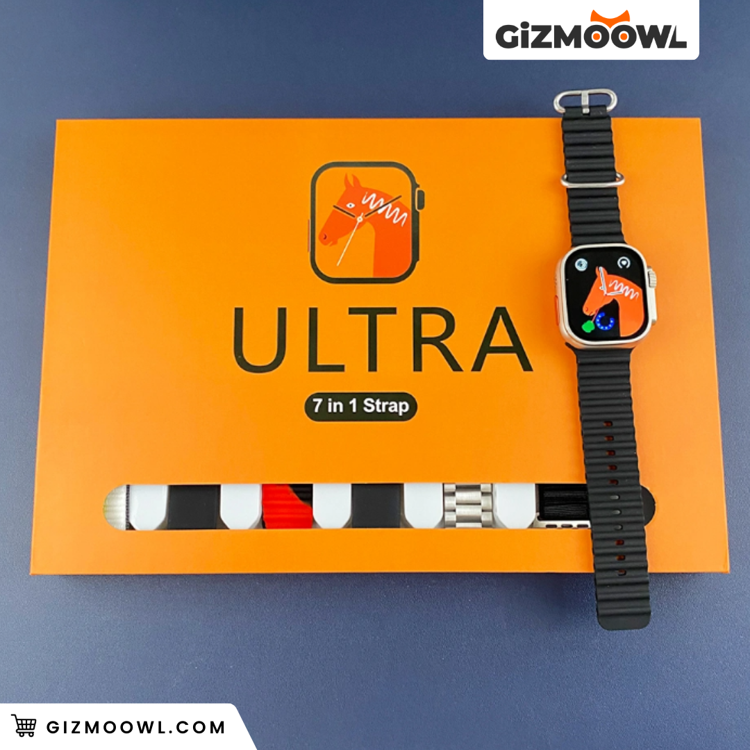 7 in 1 Ultra Smart Watch With | High Quality Straps